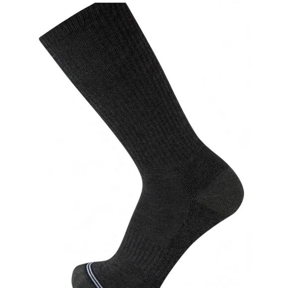 Nautica Men’s Dress Crew Socks 5-Pack Size 6-12.5 Black Gray Blue Soft Comfort - Picture 4 of 8